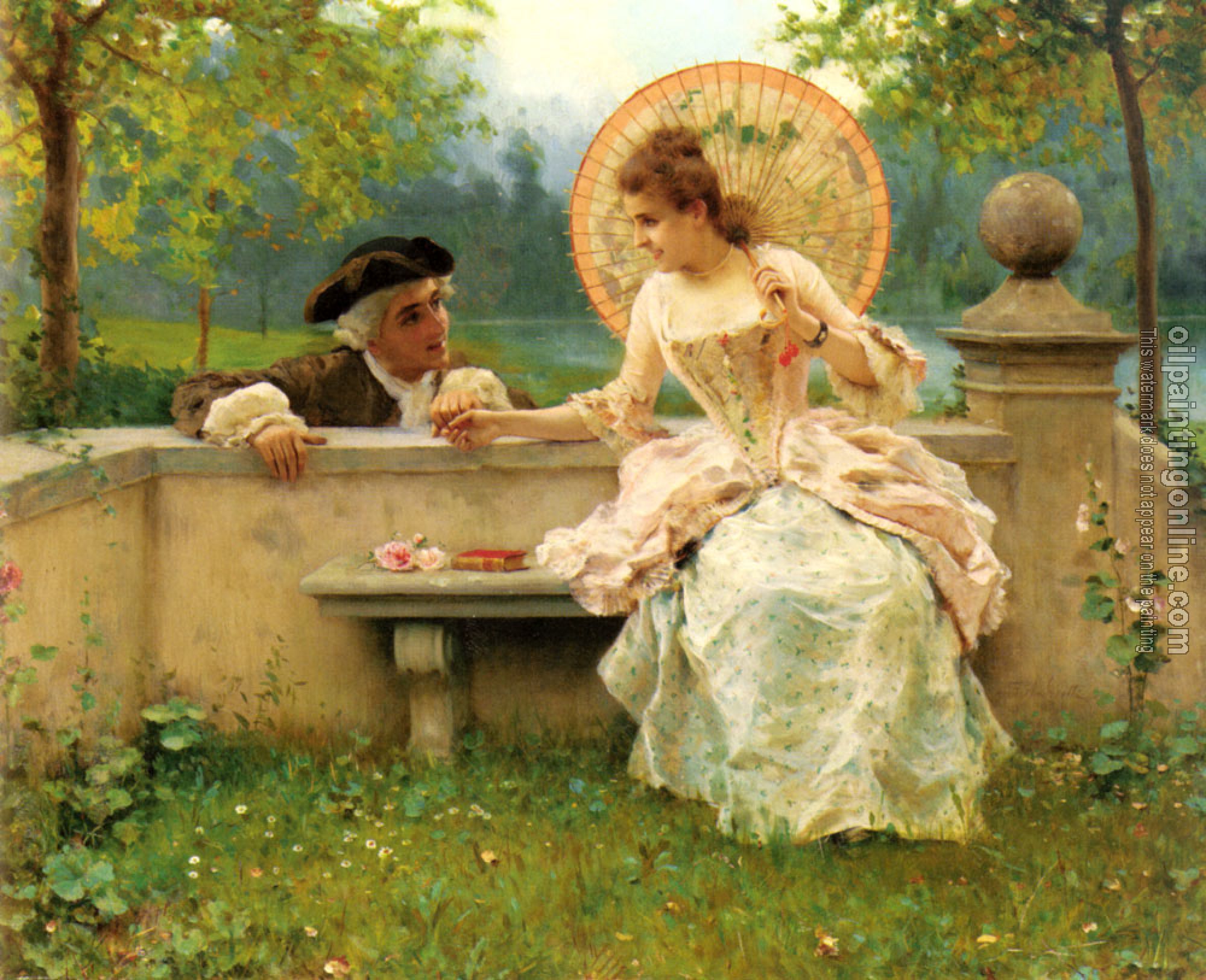 Federico Andreotti - A Tender Moment In The Garden